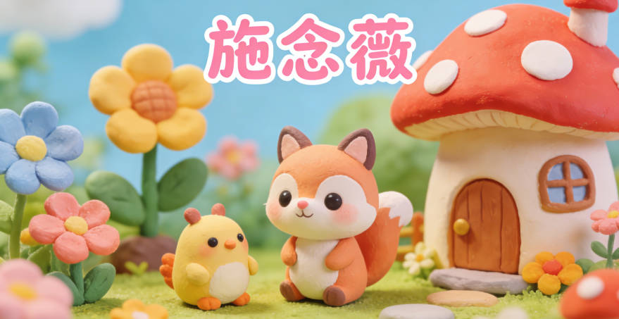 施念薇，念代表心思细腻，薇代表柔美高雅