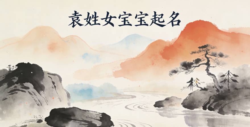 袁姓女宝宝起名寓意好的名字推荐