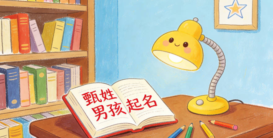 甄姓男孩起名大全