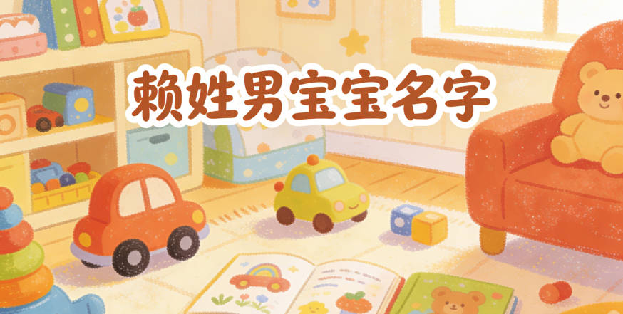 寓意吉祥的赖姓男宝宝名字精选