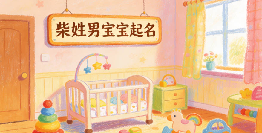 柴姓男宝宝起名寓意好的名字推荐