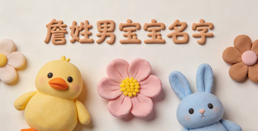 大气有格局的詹姓男宝宝名字