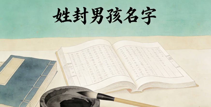 姓封男孩名字顺口