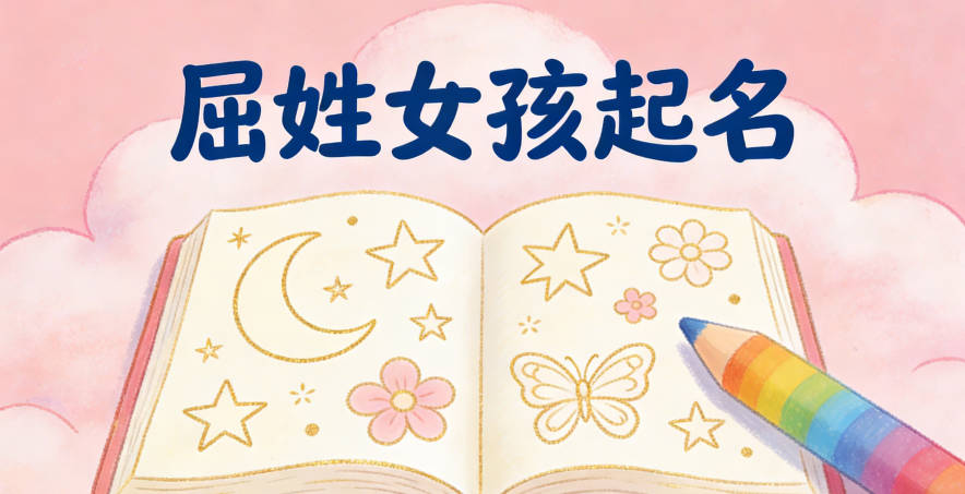 适合屈姓女宝宝的名字及含义