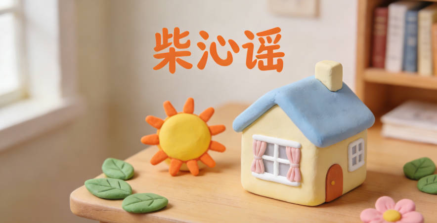 柴沁谣，沁是清新爽朗，谣是自然歌谣