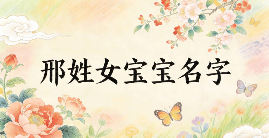 好听的邢姓女宝宝名字大全