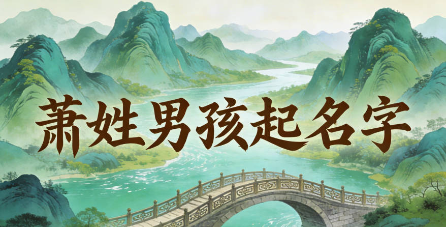 萧姓简单顺口的男孩名字