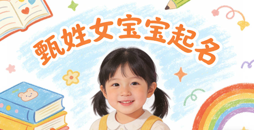 甄姓好听顺口的女孩名字