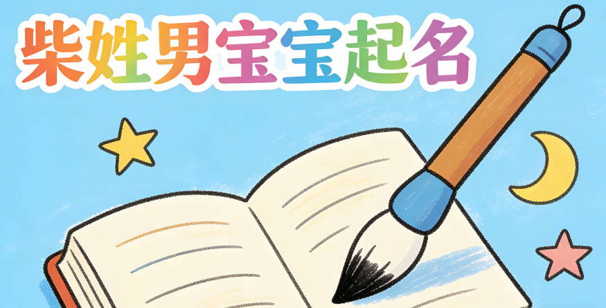 柴姓男宝宝起名顺口又大气