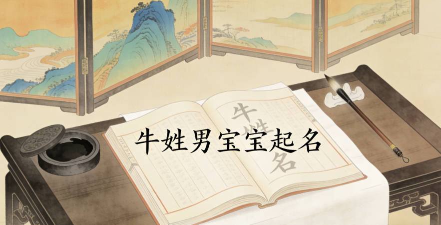 牛姓男宝宝起名顺口响亮