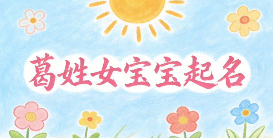 葛姓女宝宝起名独特又好听