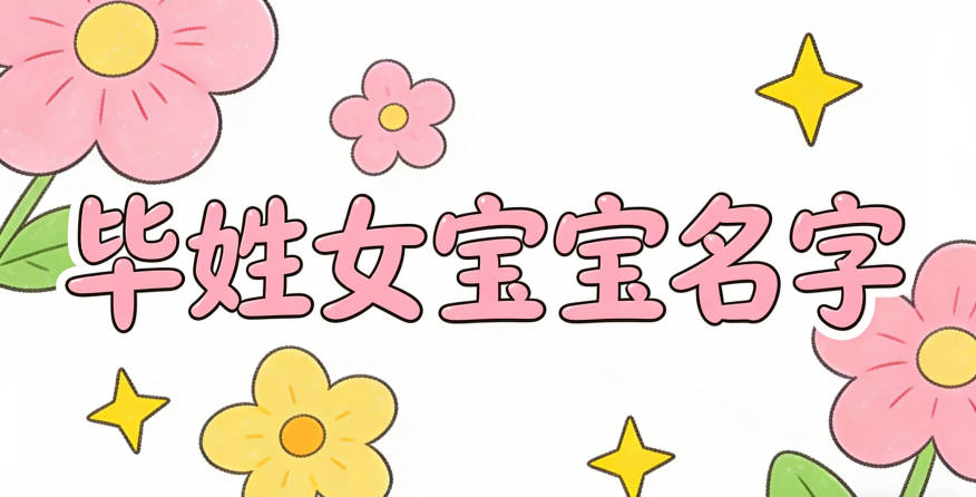 好听的毕姓女宝宝名字大全