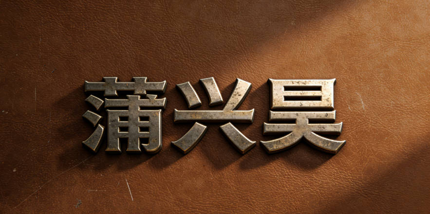 蒲兴昊，兴是平实的兴旺之意，搭配昊的广阔胸怀，既有格局又不张扬