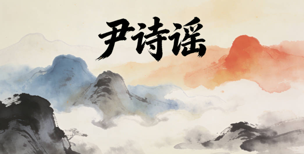 尹诗谣，谣本义是民间歌谣，寓意富有艺术气息