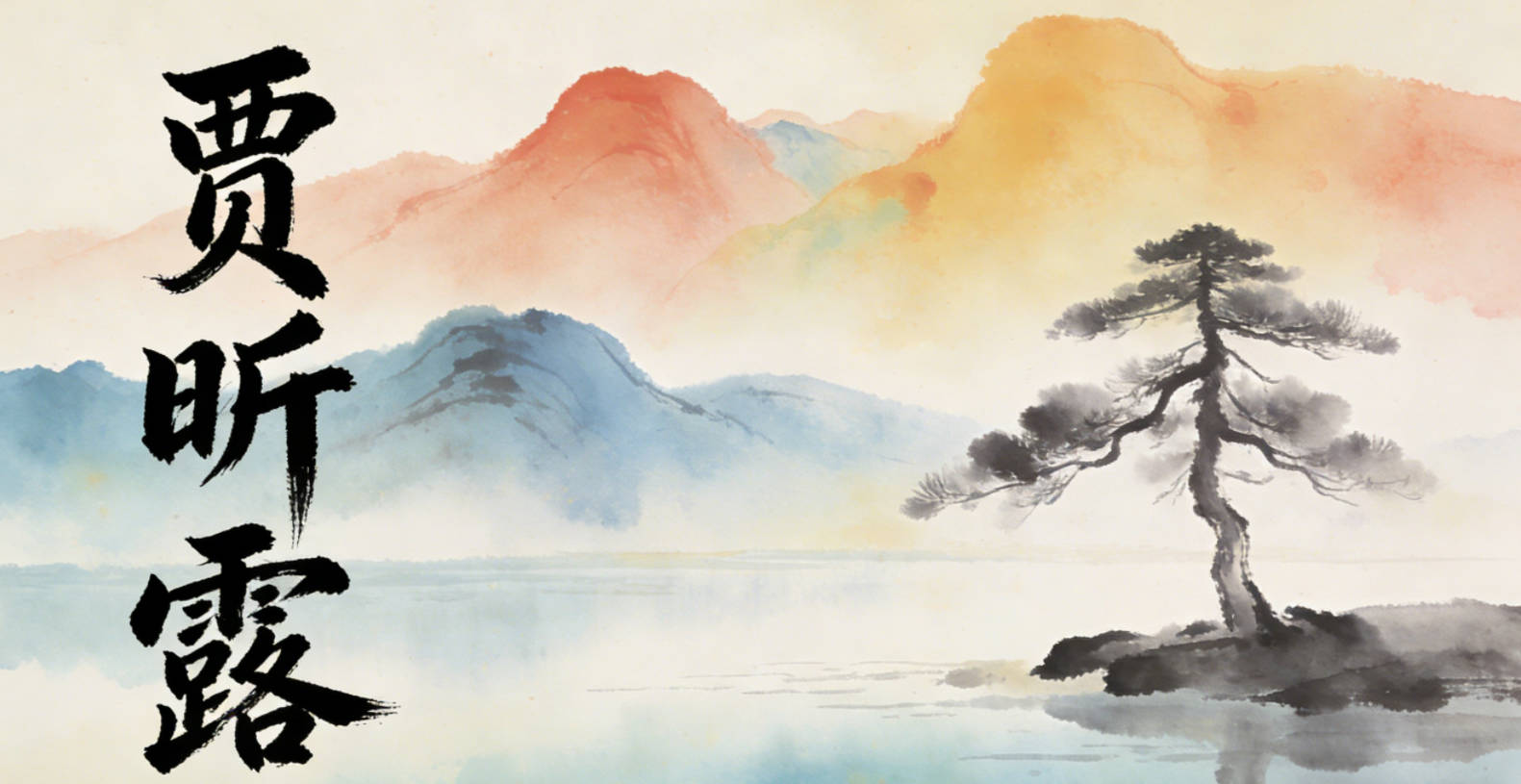 贾昕露,昕是黎明的阳光,代表希望活力,露是纯净清新