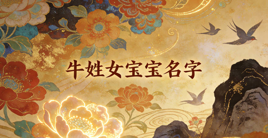 好听的牛姓女宝宝名字大全