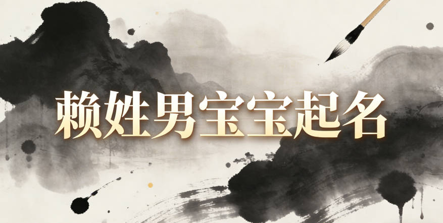 赖姓男宝宝起名经典大气