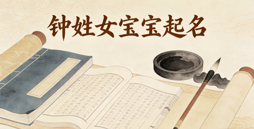 钟姓女宝宝起名寓意好的名字推荐