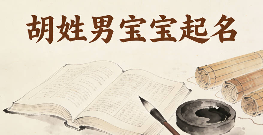 胡姓男宝宝起名顺口响亮