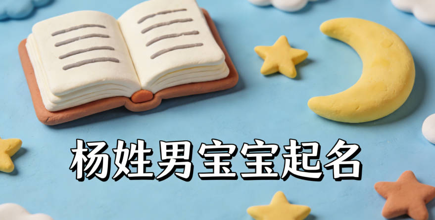 杨姓男宝宝起名寓意未来有成就