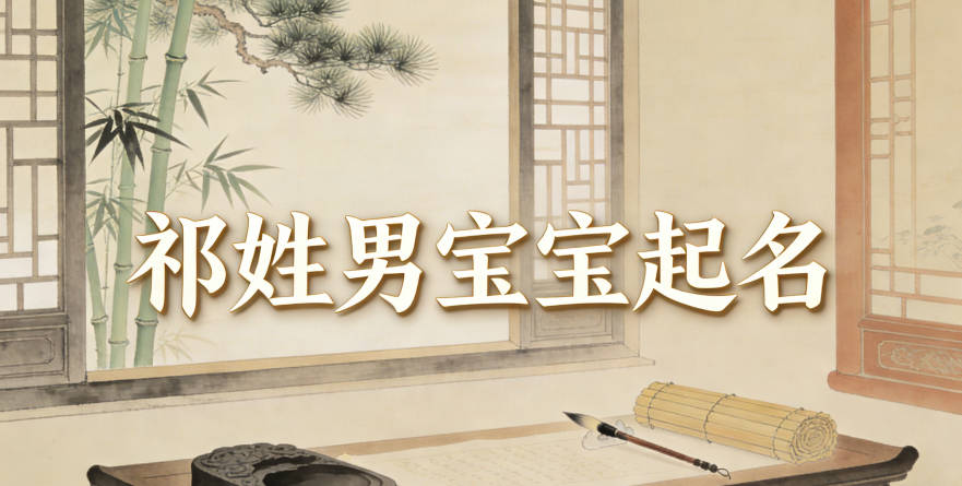 祁姓男宝宝起名顺口又好听