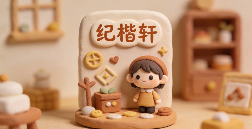 纪楷轩，楷是正直规范，轩是气宇轩昂