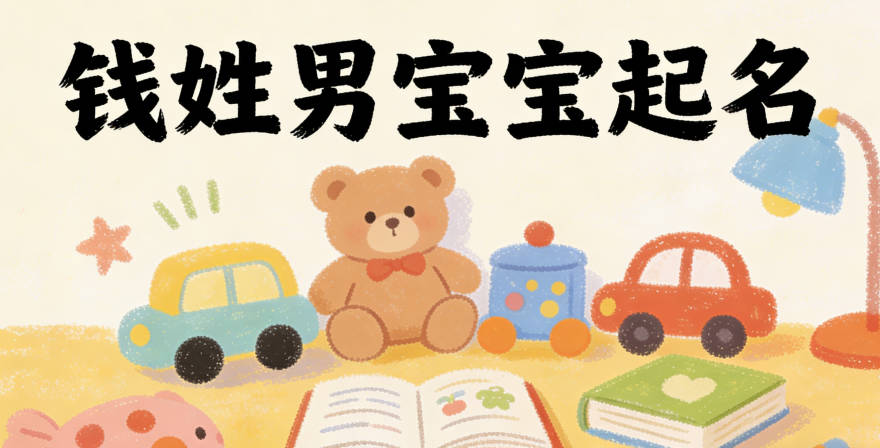 钱姓男宝宝起名顺口响亮