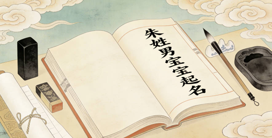 朱姓男宝宝起名顺口又大气