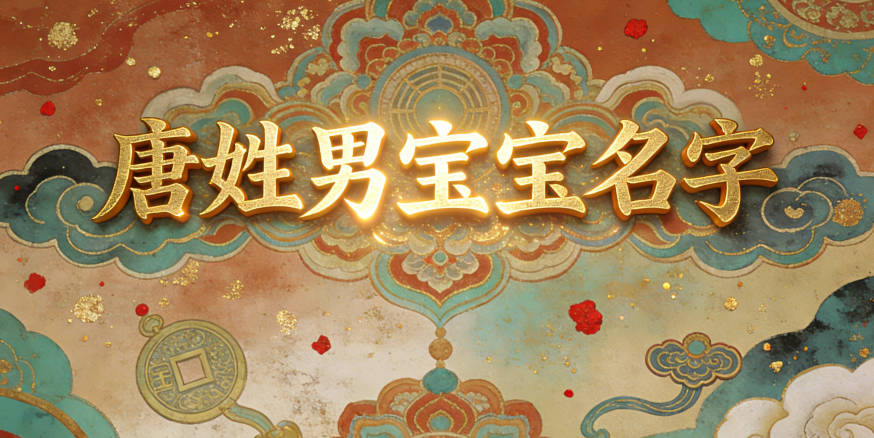 寓意吉祥的唐姓男宝宝名字精选