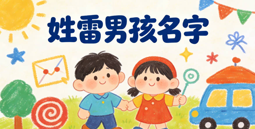 姓雷男孩名字大全