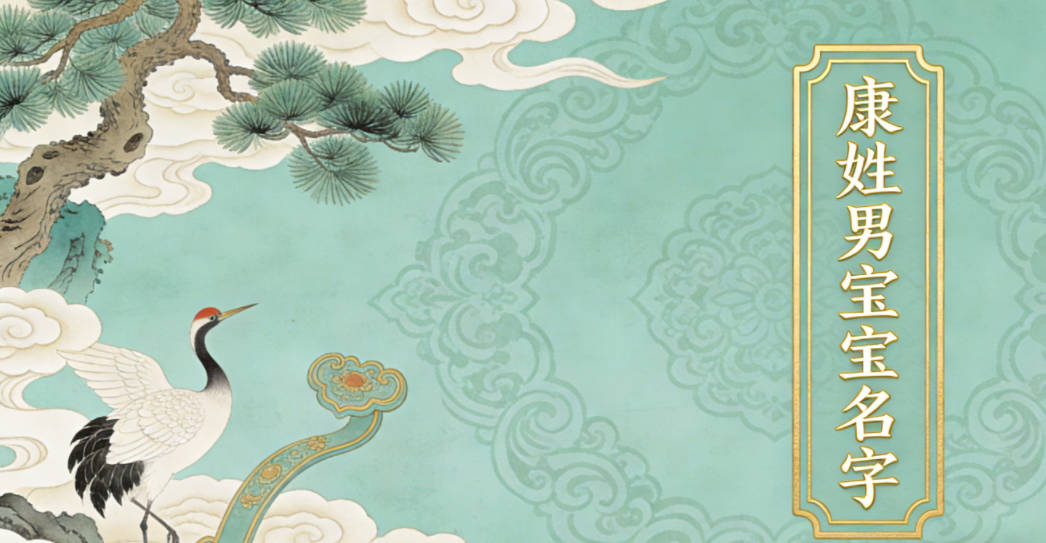 适合康姓男宝宝的名字及含义