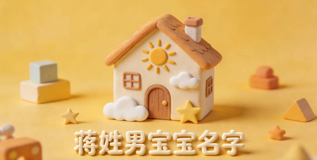 有寓意的蒋姓男宝宝名字大全