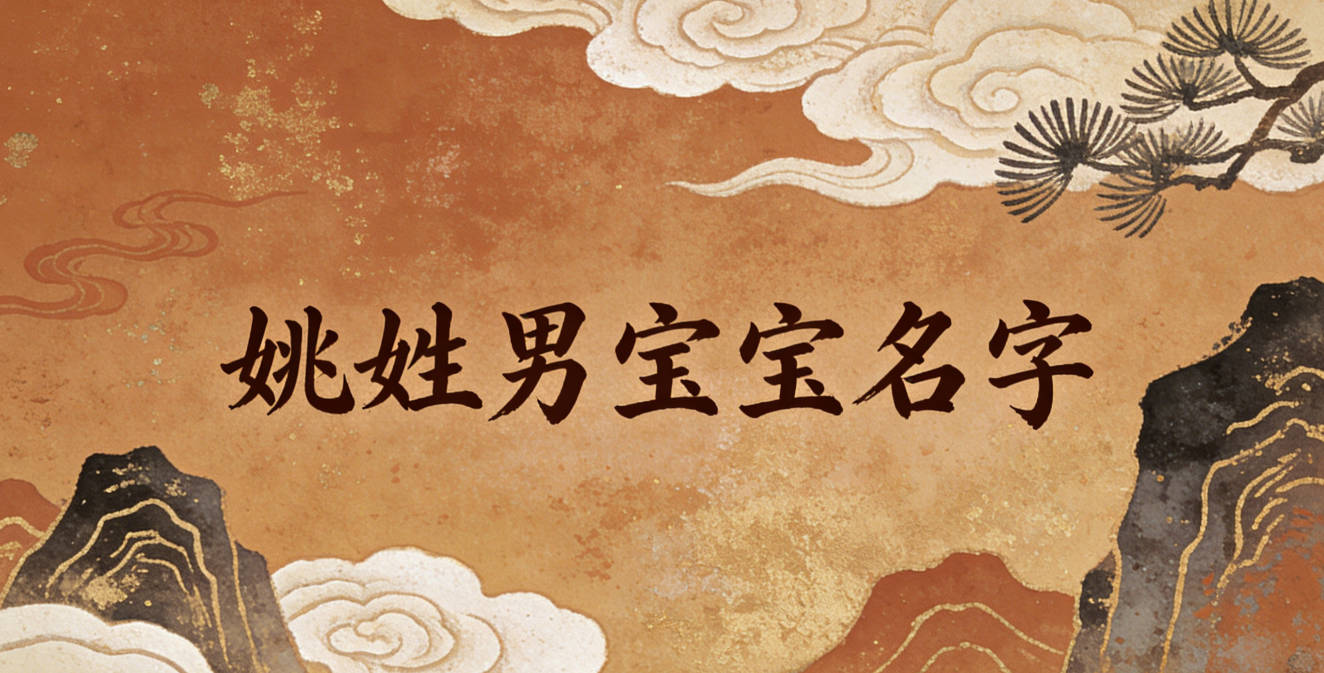 寓意吉祥的姚姓男宝宝名字精选