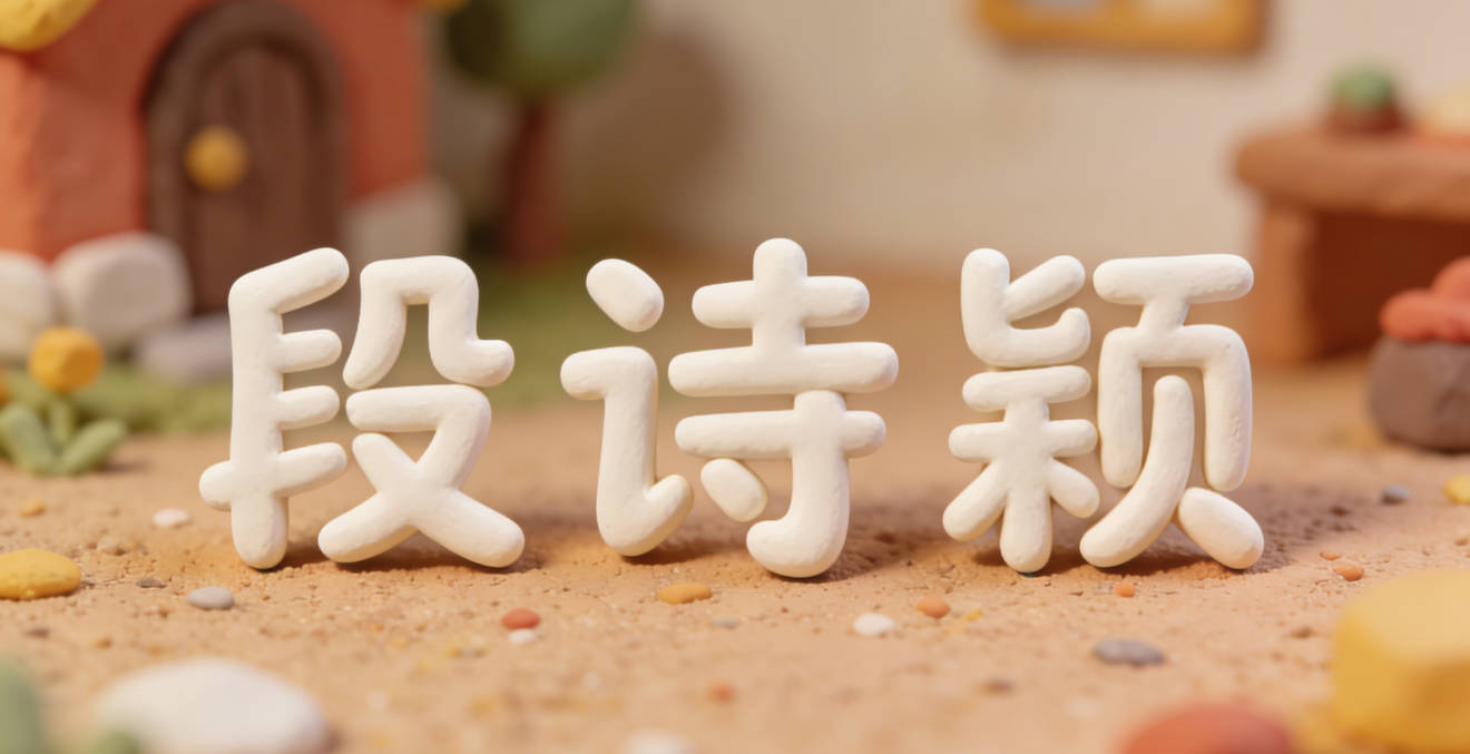 段诗颖，诗对应李清照的诗词才华，颖对应她的出众文采