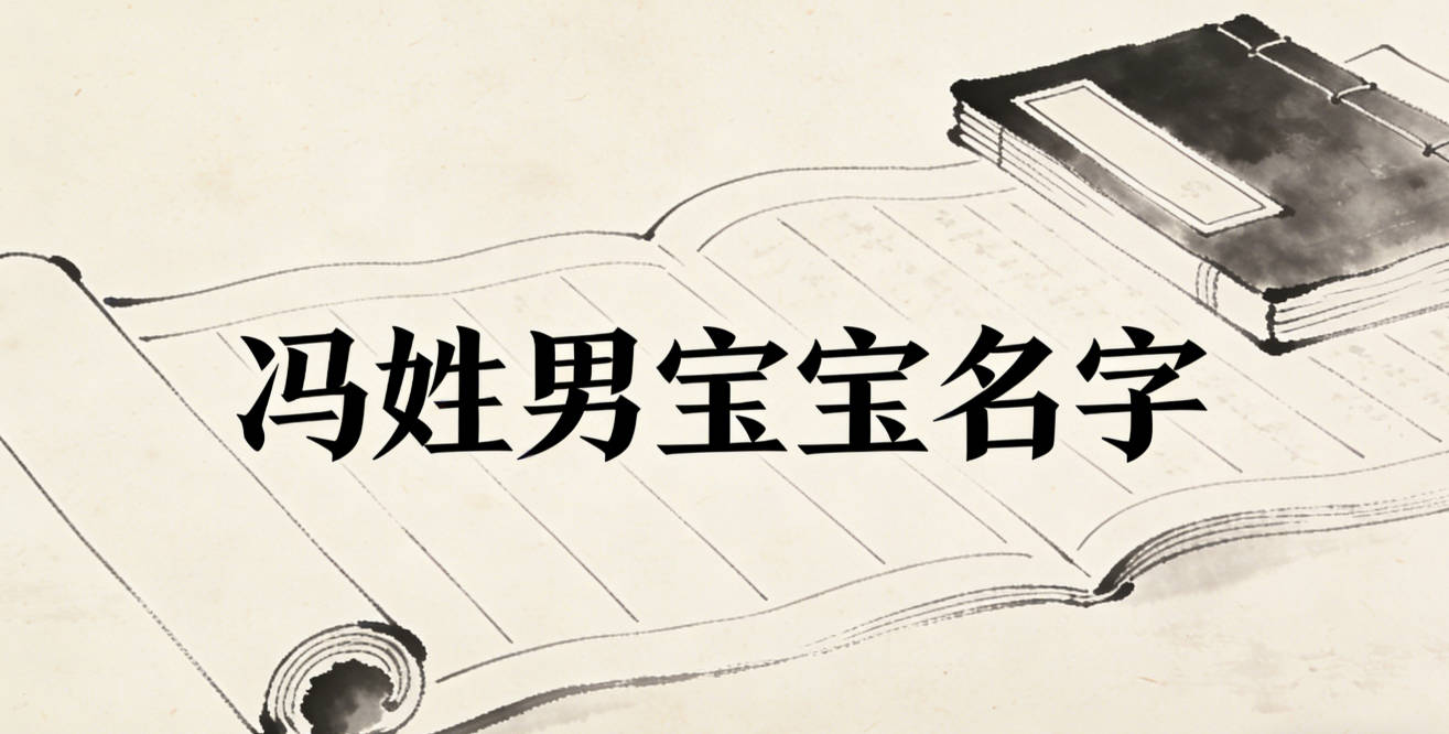 有文化底蕴的冯姓男宝宝名字