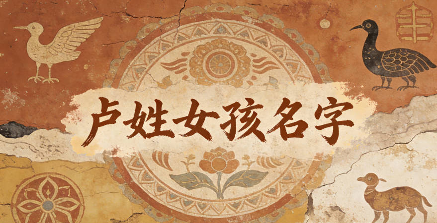 卢姓好听顺口的女孩名字