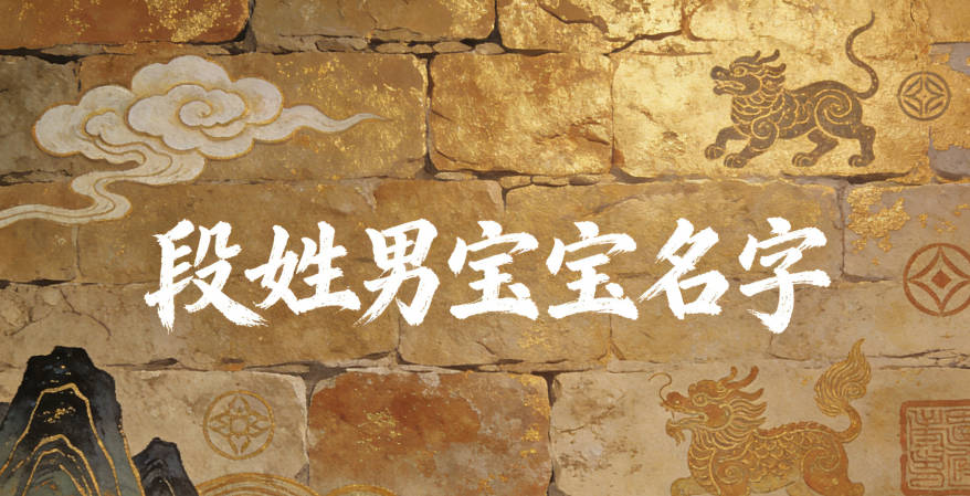 寓意学业有成的段姓男宝宝名字