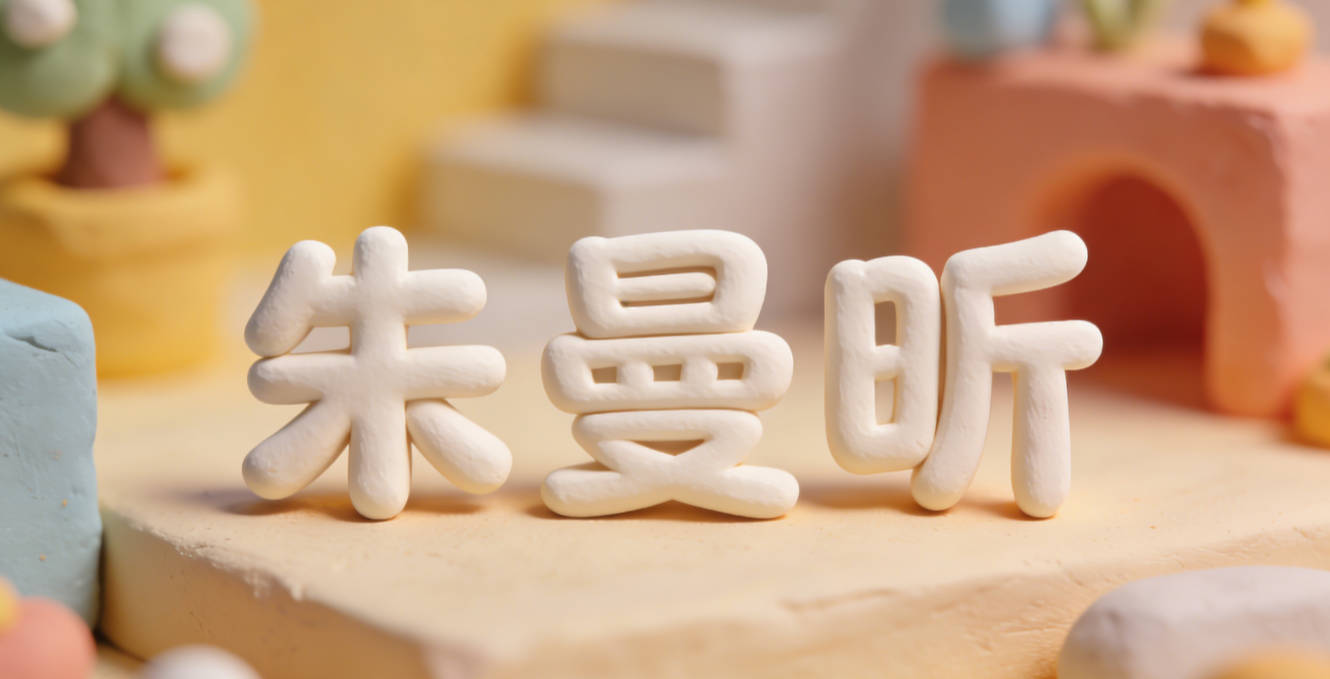 朱曼昕，曼有柔美之意，昕指黎明