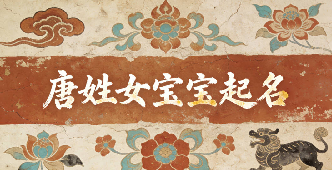 唐姓女宝宝起名顺口又好听