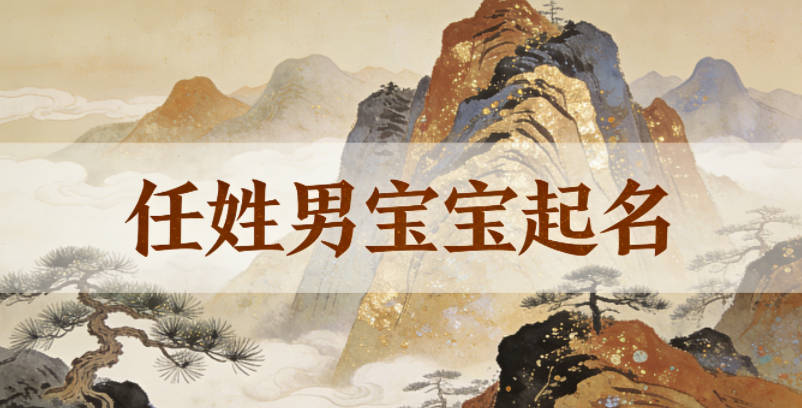 任姓男宝宝起名大气稳重