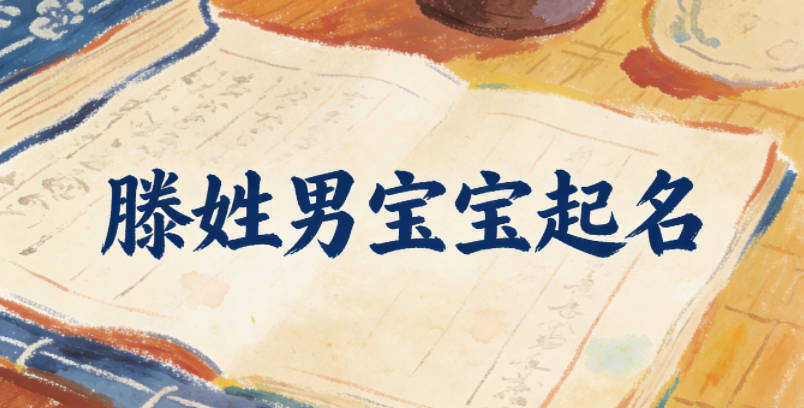 滕姓男宝宝起名经典大气