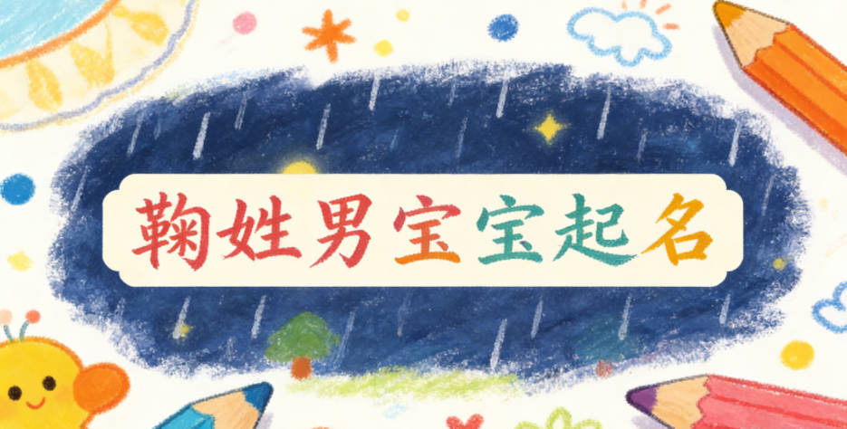 鞠姓男宝宝起名寓意好的名字推荐