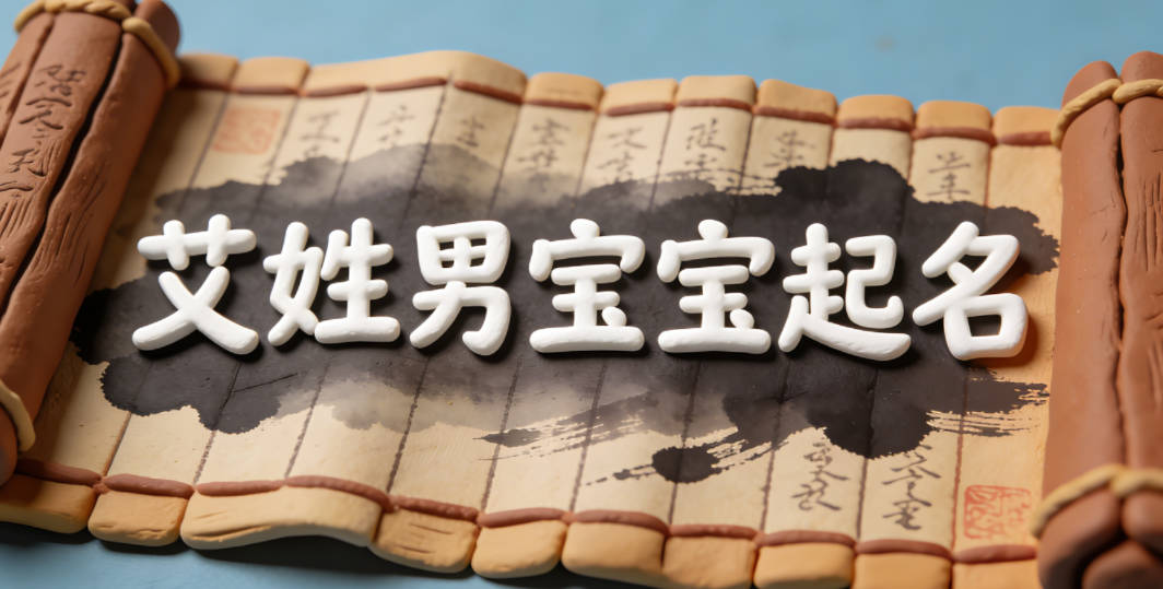 艾姓男宝宝起名寓意未来有成就