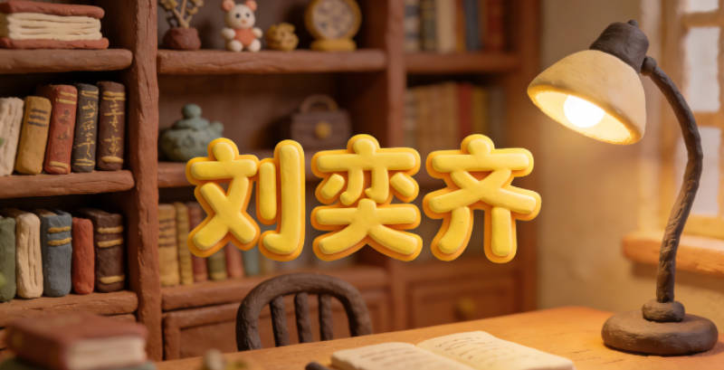 刘奕齐，奕是神采奕奕，齐是协调有序