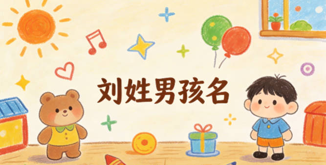 大气的刘姓男孩名字