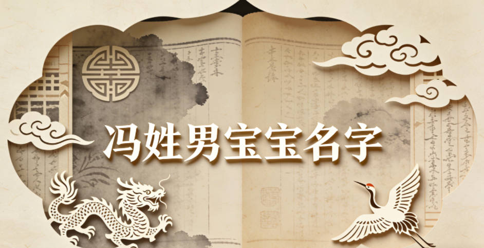 好听的冯姓男宝宝名字大全