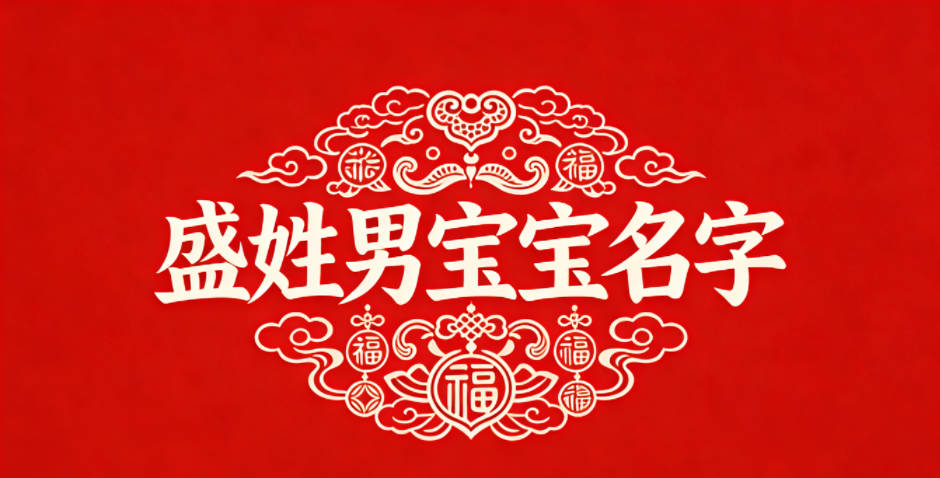 好听顺口的盛姓男宝宝名字推荐