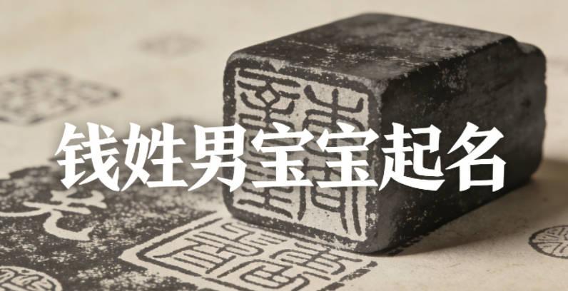 钱姓男宝宝起名顺口又好听