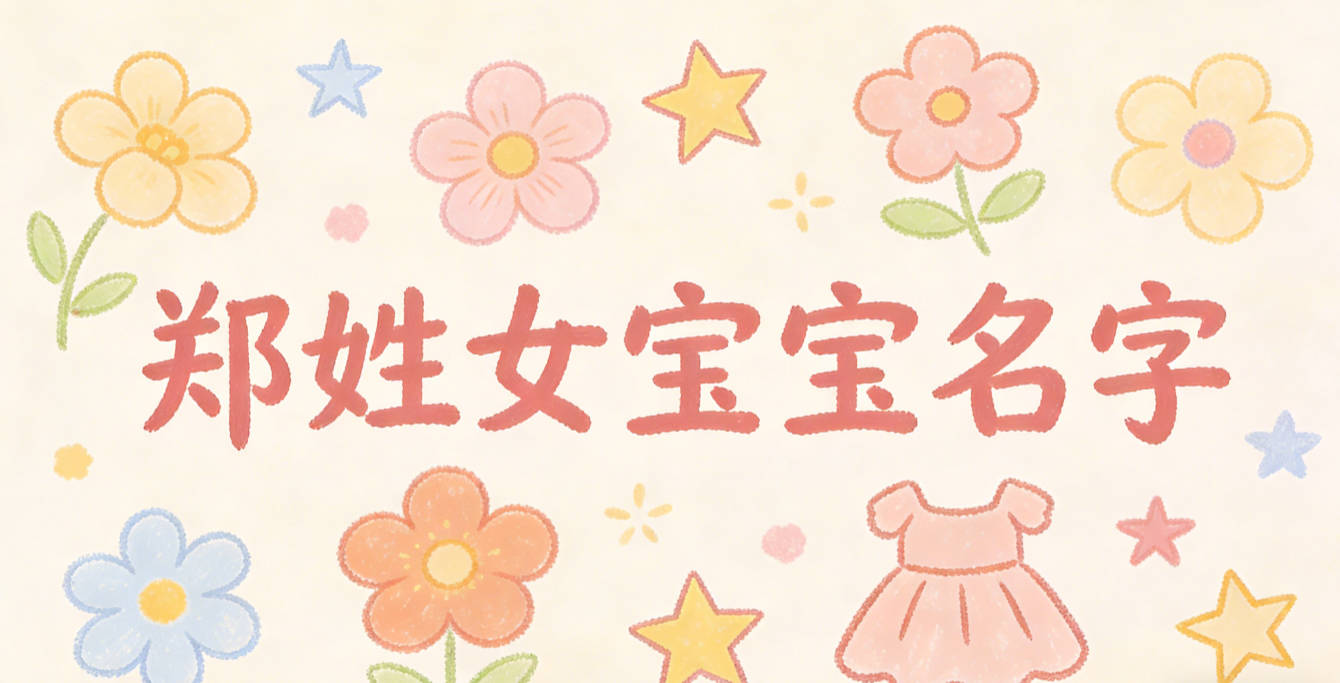 好听顺口的郑姓女宝宝名字推荐