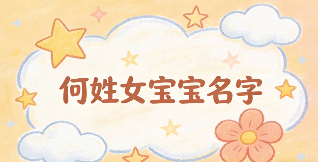 好听的何姓女宝宝名字大全